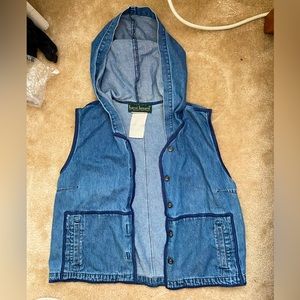 Harve Benard 90s Denim Vest